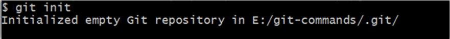 git init